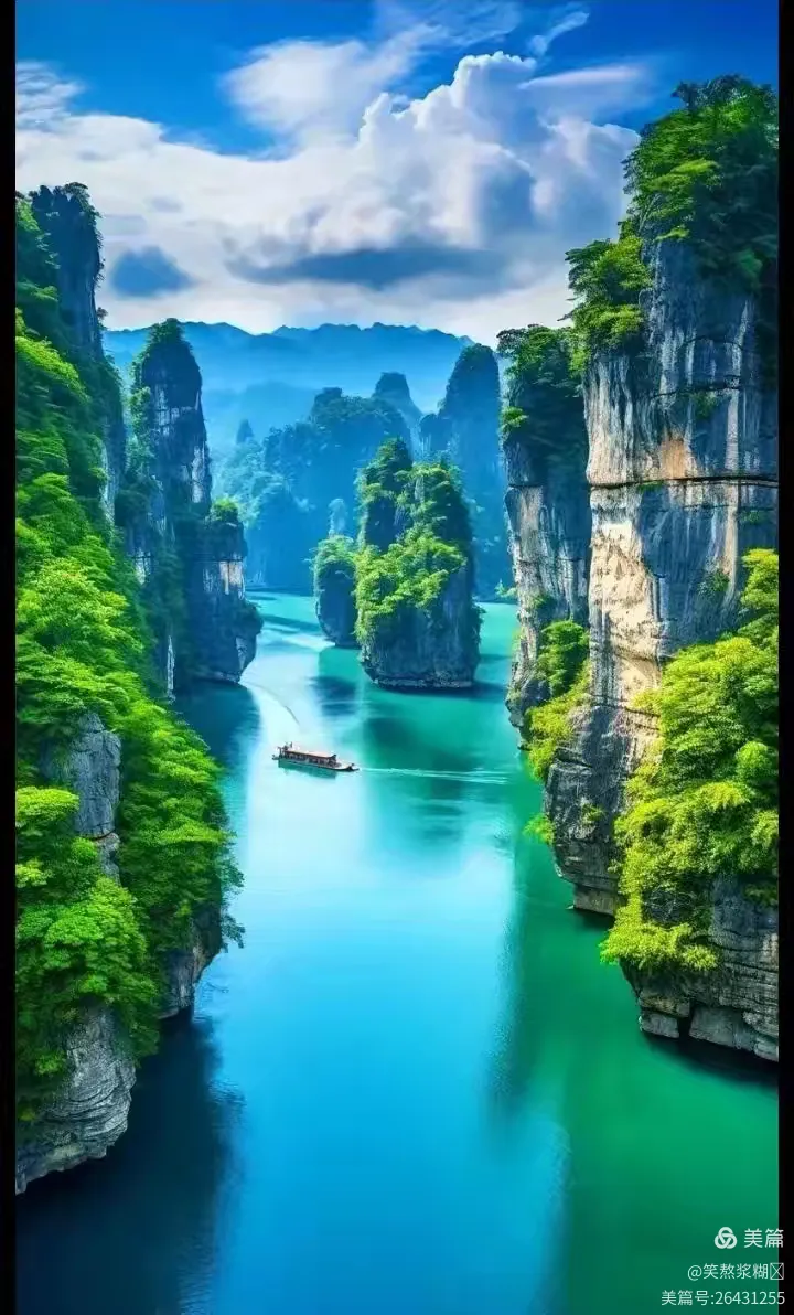 美丽的风景线上演了一场视觉盛宴