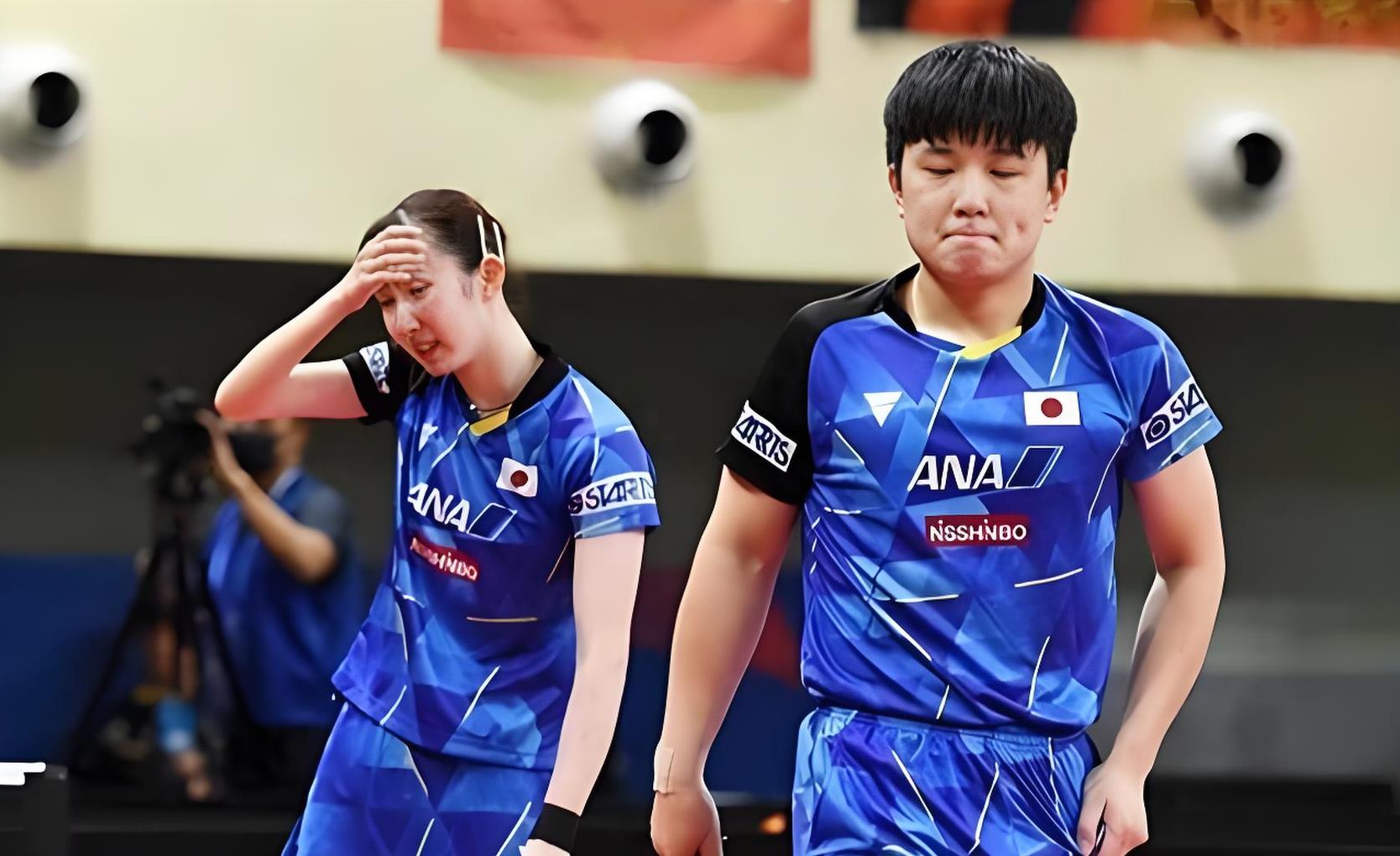 包含法国乒乓球队强势比利时乒乓球队，张本智和制霸全场的词条