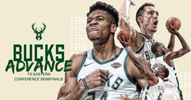 雄鹿击败魔术,字母哥全面发挥。 雄鹿击败魔术,字母哥全面发挥。