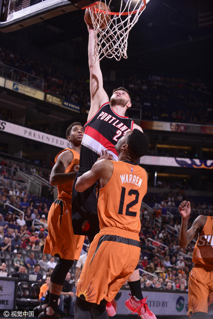 开拓者逆转太阳，取得胜利